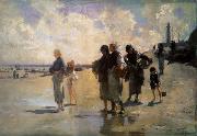 John Singer Sargent, THe Oyster Gatherers of Cancale